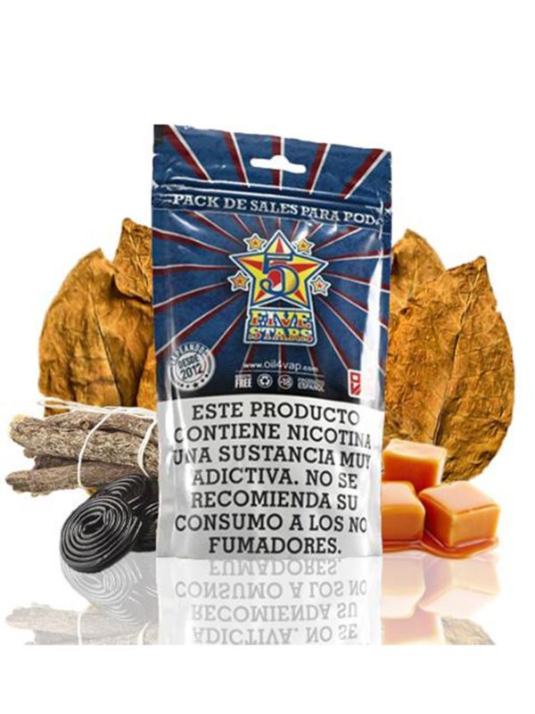 PACK 5 STAR SALT 23ML - OIL4VAP