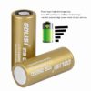 BATERIA GOLISI S43 IMR 26650 4300 mAh 30A - GOLISI