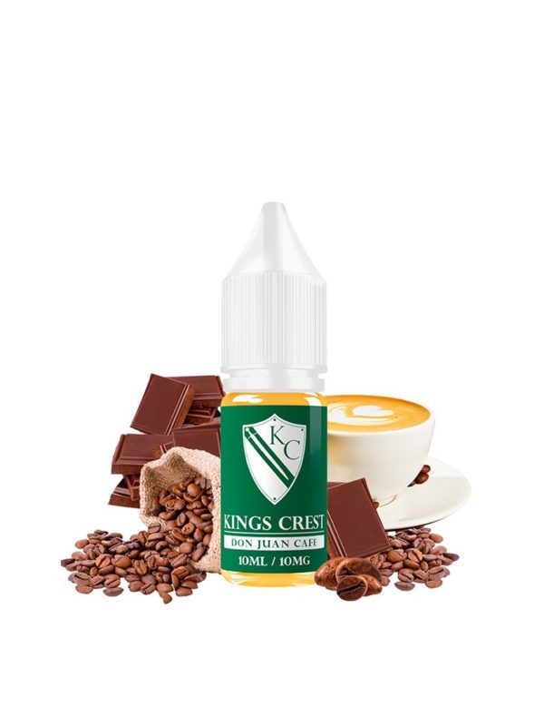 Don Juan Cafe 10ml 10MG - Kings Crest Salts