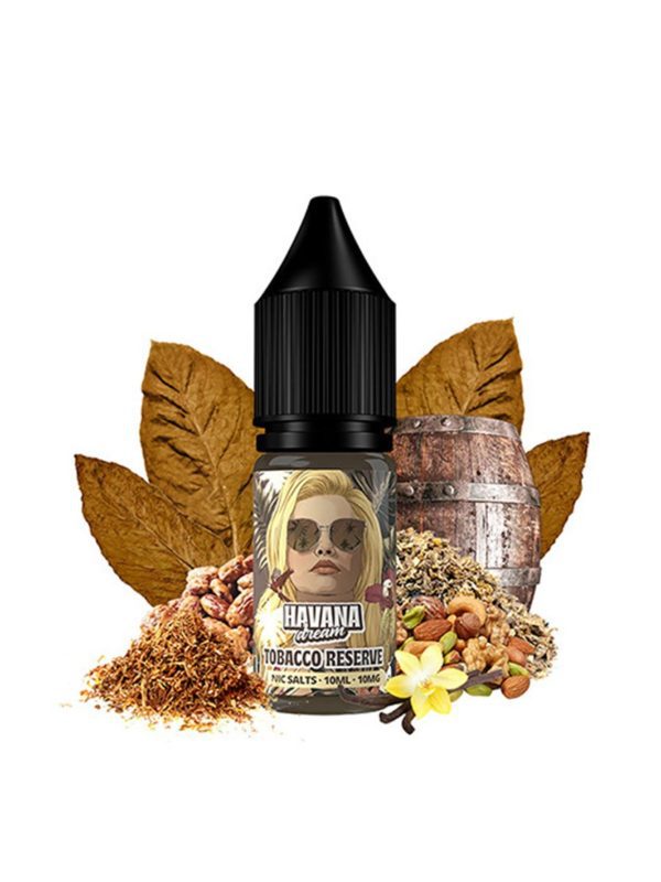 TOBACCO RESERVE SALTS 10ML 10MG - HAVANA DREAM