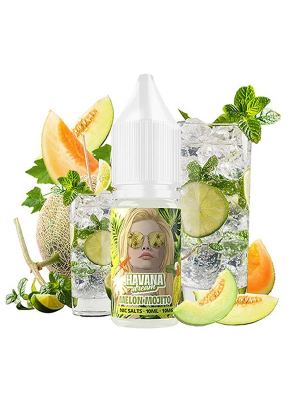 MELON MOJITO 10ml 10mg NIC SALT - HAVANA DREAM