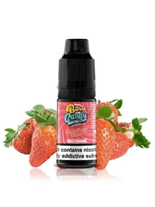 Strawberry Laces 10mg 10ml - Burst My Candy Salt