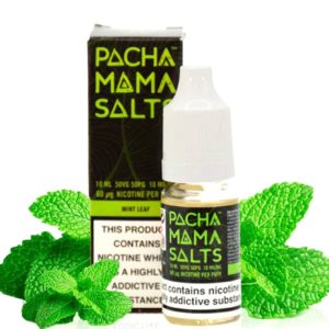 MINT LEAF 10MG SALT 10ML - PACHA MAMA