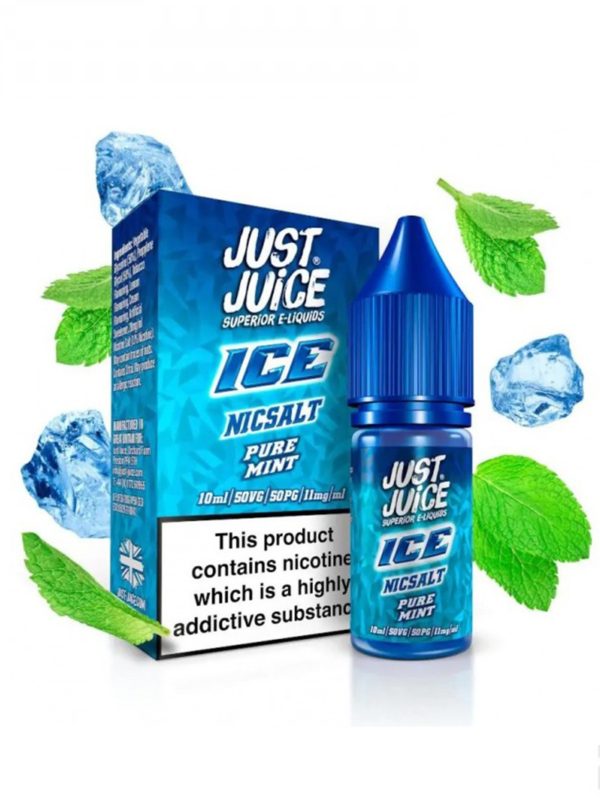 PURE MINT ICE 11mg 10ml SALT - JUST JUICE