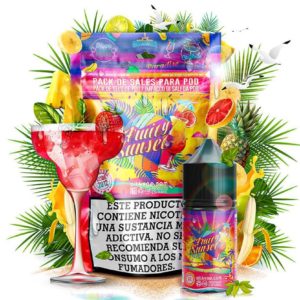 PACK FRUITY SUNSET SALT 23ML - OIL4VAP