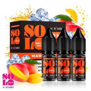 Mango Ice 3x10ml 10MG - Solo Salts by Bombo
