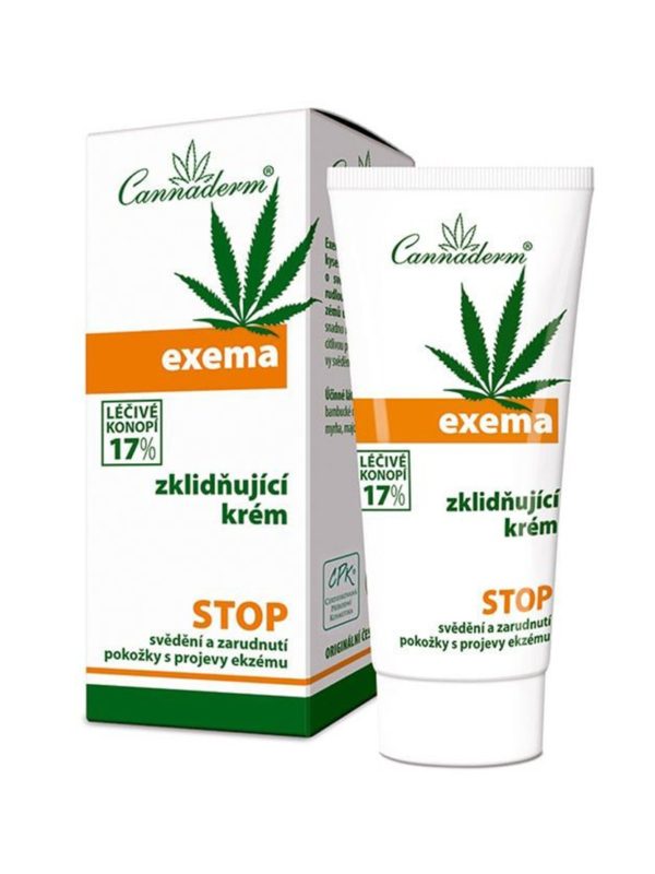 EXEMA CREMA CALMANTE 50gr - CANNADERM 1 EXEMA CREMA CALMANTE CBD 50gr - CANNADERM