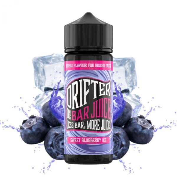 AROMA SWEET BLUEBERRY ICE 24ML - JUICE SAUZ DRIFTER BAR 1 drifter bar juice aroma 24 sweet blueberry ice