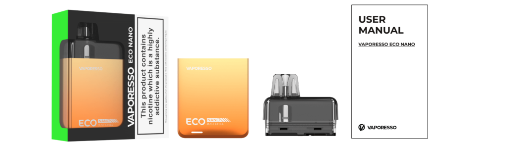 ECO NANO METAL VERSION POD KIT 1000mAh - VAPORESSO
