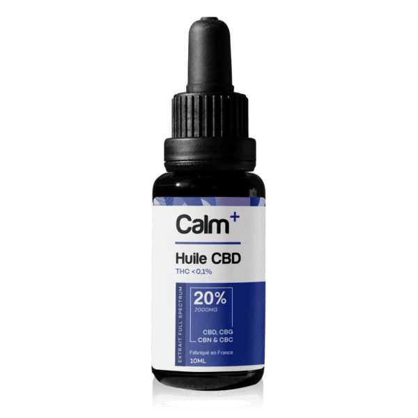 HUILE CBD OIL 20% 2000mg - CALM+