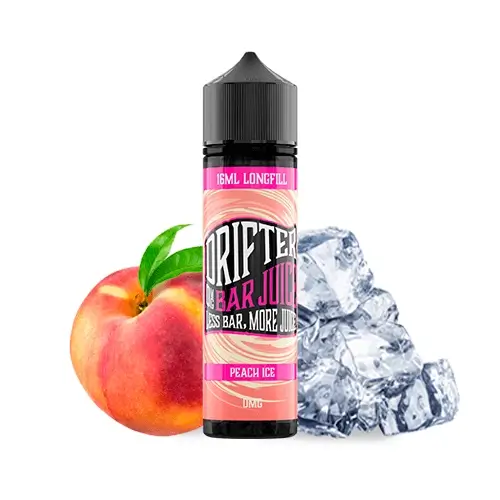 AROMA DRIFTER BAR PEACH ICE 16ml - JUICE SAUZ 1 AROMA DRIFTER BAR PEACH ICE 16ml - JUICE SAUZ