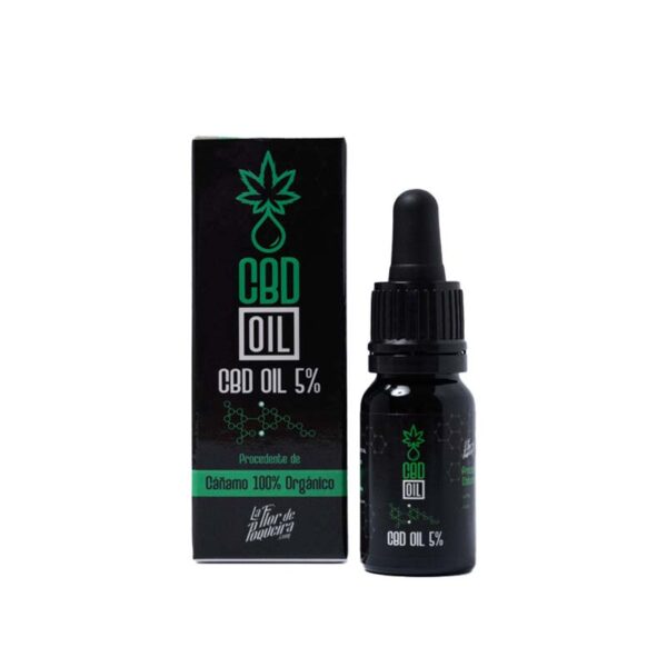 ACEITE CBD 5% 10ml - LA FLOR DE POQUEIRA