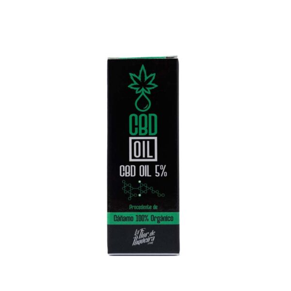 ACEITE CBD 5 10ml LA FLOR DE POQUEIRA CAJA