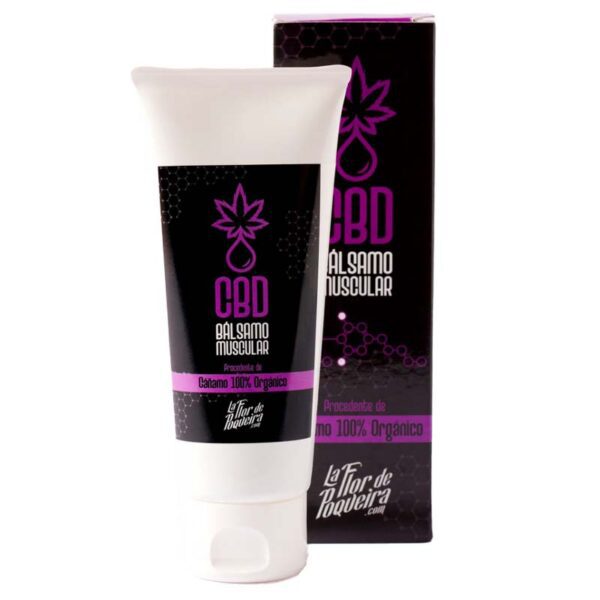 BALSAMO MUSCULAR CBD 100ml - LA FLOR DE POQUEIRA 1 BALSAMO MUSCULAR CBD 100ml - LA FLOR DE POQUEIRA