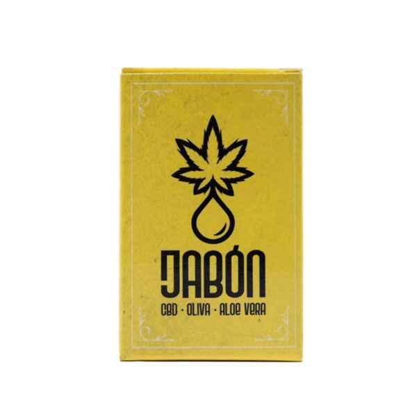 JABON CBD 85GRS – LA FLOR DE POQUEIRA CAJA