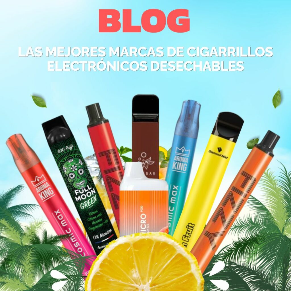 Las Mejores Marcas de Cigarrillos Electrónicos Desechables