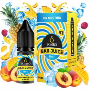 PINEAPPLE PEACH MANGO ICE 10ml - BAR JUICE BY BOMBO