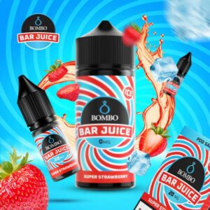 AROMA SUPER STRAWBERRY ICE 24ml - BAR JUICE BY BOMBO