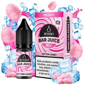 COTTON CANDY ICE 10ml - BAR JUICE BY BOMBO