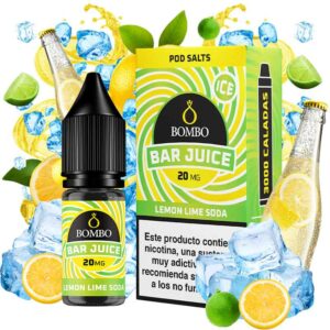 LEMON LIME SODA ICE 10ml 20mg- BAR JUICE BY BOMBO