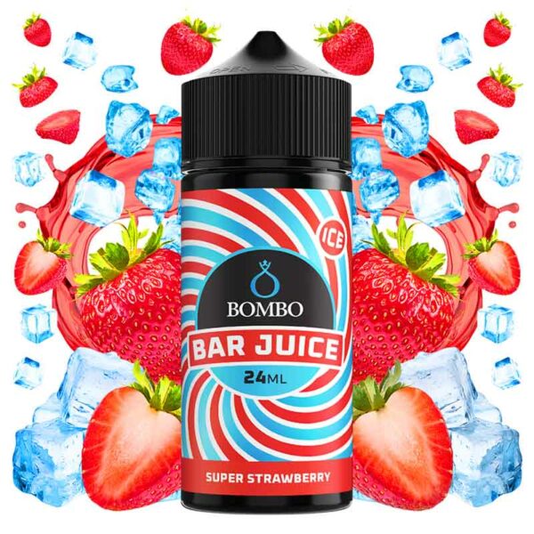 Bombo Bar Juice Super Strawberry Ice 24ml Longfill 800x800 1