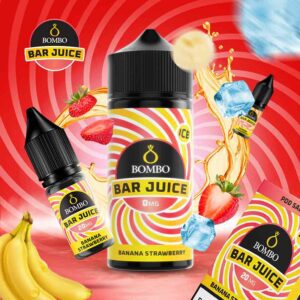 BANANA STRAWBERRY ICE - BAR JUICE BY BOMBO