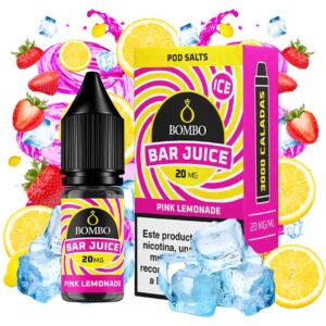 PINK LEMONADE ICE 10ml 20MG - BAR JUICE BY BOMBO