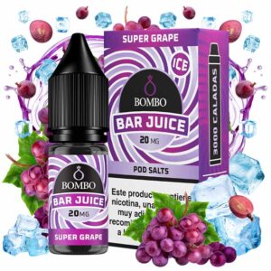 SUPER GRAPE ICE 10ml – BAR JUICE BY BOMBO