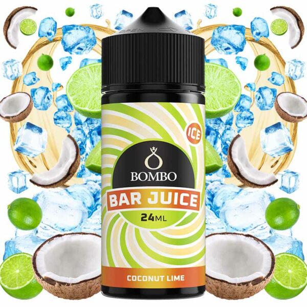 AROMA COCONUT LIME ICE 24ml (LONGFILL) – BAR JUICE BY BOMBO