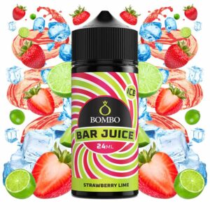 AROMA STRAW LIME ICE 24ml (LONGFILL) – BAR JUICE BY BOMBO