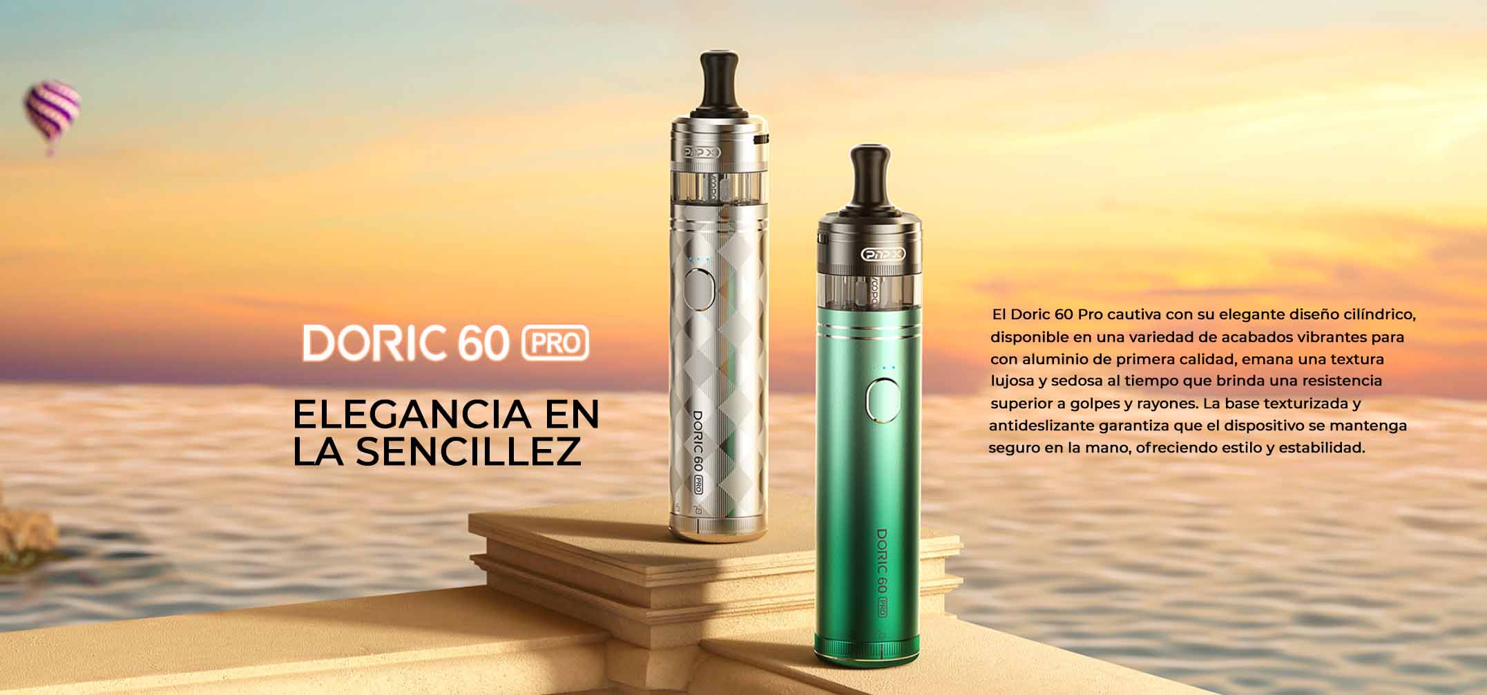 DORIC 60 PRO ELEGANCIA Y SENCILLEZ
