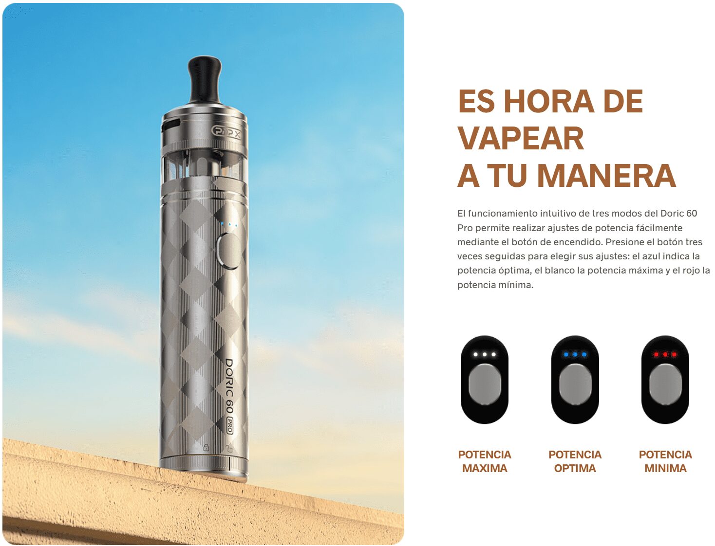 HORA DE VAPEAR A TU MANERA