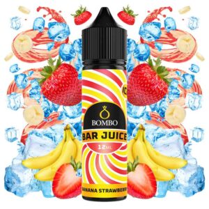 AROMA BANANA STRAWBERRY ICE 12ml(LONGFILL) – BAR JUICE