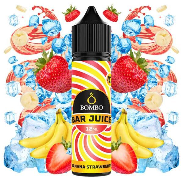 AROMA BANANA STRAWBERRY ICE 12ml(LONGFILL) – BAR JUICE