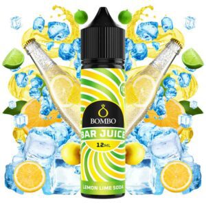 AROMA LEMON LIME SODA ICE 12ml(LONGFILL) – BAR JUICE BY BOMBO