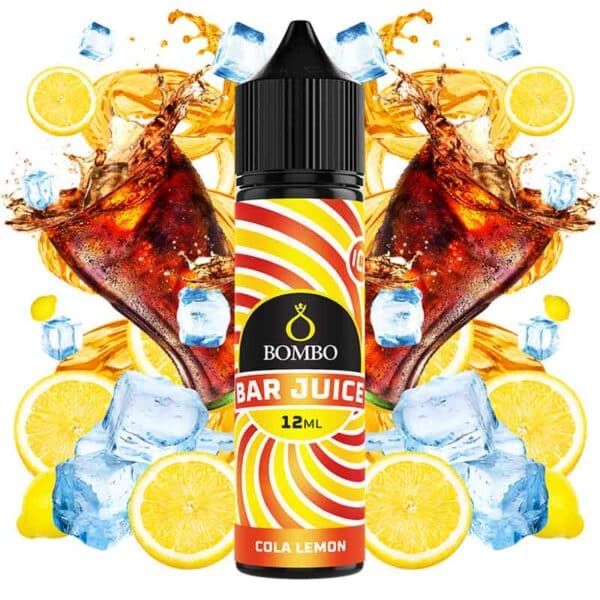AROMA COLA LEMON ICE 12ml (LONGFILL) - BOMBO BAR JUICE