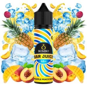 AROMA PINEAPPLE PEACH MANGO ICE 12ml - BAR JUICE BY BOMBO