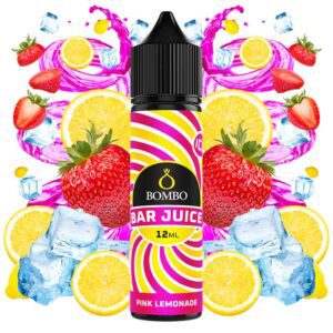 AROMA PINK LEMONADE ICE 12ml (LONGFILL) - BOMBO BAR JUICE