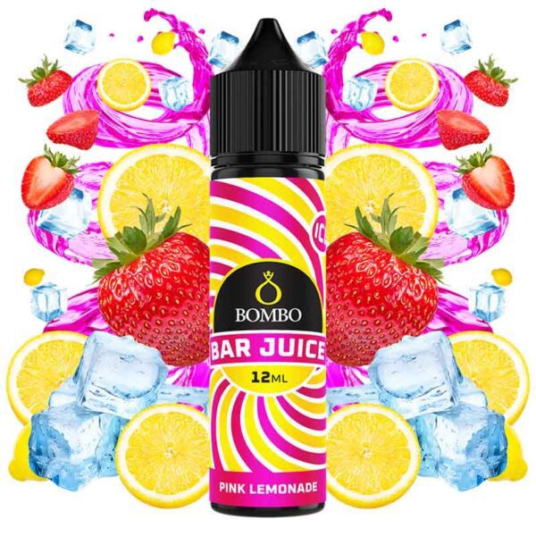 AROMA PINK LEMONADE ICE 12ml (LONGFILL) - BOMBO BAR JUICE