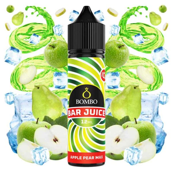 AROMA APPLE PEAR MAX ICE 12ml (LONGFILL) – BOMBO BAR JUICE