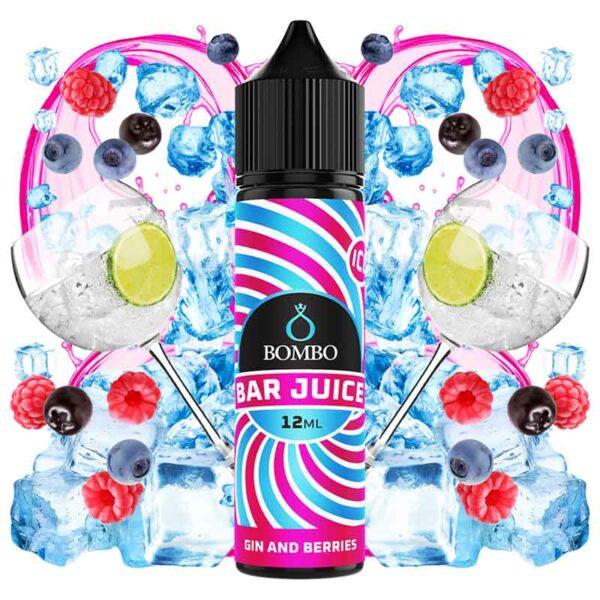 AROMA GIN & BERRIES ICE 12ml (LONGFILL) – BOMBO BAR JUICE