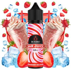 AROMA STRAWBERRY MILK ICE 12ml (LONGFILL) – BOMBO BAR JUICE