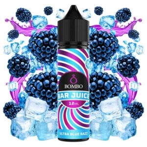 AROMA ULTRA BLUE RAZZ ICE 12ml LONGFILL BAR JUICE BY BOMBO