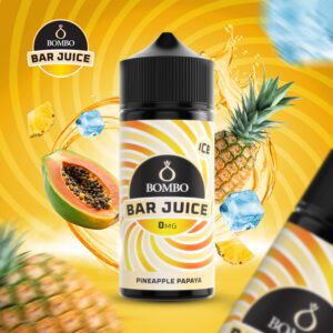 Líquido vapeo piña papaya bombo bar juice