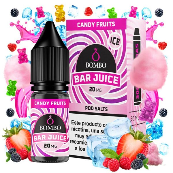 CANDY FRUITS ICE 10ml 20mg – BOMBO BAR JUICE