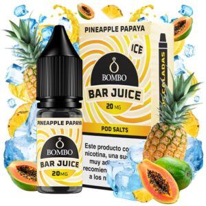 PINEAPPLE PAPAYA ICE 10ml – BOMBO BAR JUICE