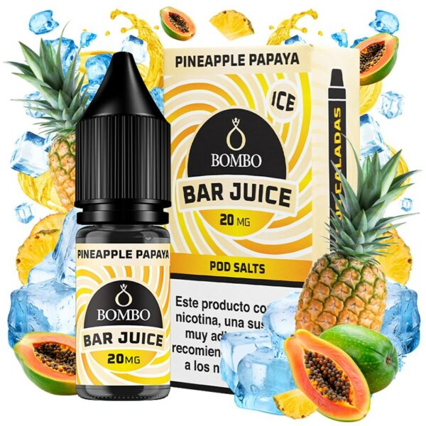 PINEAPPLE PAPAYA ICE 10ml – BOMBO BAR JUICE