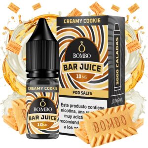 CREAMY COOKIE 10ml 10mg BAR JUICE BY BOMBO
