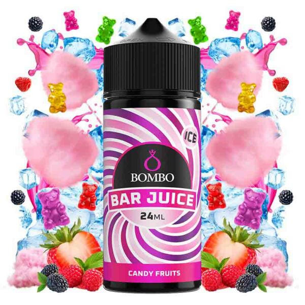 AROMA CANDY FRUITS 24ml LONGFILL BAR JUICE BY BOMBO