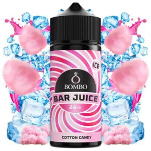AROMA COTTON CANDY ICE 24ml LONGFILL BAR JUICE BY BOMBO